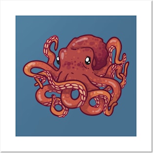 Giant Pacific Octopus Posters and Art